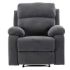 Relaxfauteuil Van Stof Tolzano - Antraciet