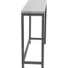 Rise Sidetable 30X110 Cm Beton Decor, Zwart.