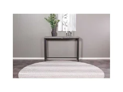 Rise Sidetable 30X110 Cm Beton Decor, Zwart.