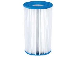 Rond Grijs Buizenzwembad Met Filterpomp Met Patroon - D427 X H107 Cm - Nisoka