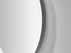 Ronde Badkamerspiegel Met Led-Verlichting Daniela - L60 X H 60 Cm