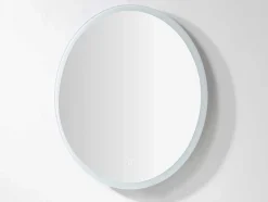 Ronde Badkamerspiegel Met Led-Verlichting Daniela - L60 X H 60 Cm