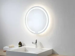 Ronde Spiegel Met Led-Verlichting Nerea - L60 X H60 Cm