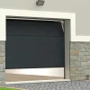 Sectionale Garagedeur Met Groefeffect Antraciet - Noria