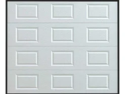Sectionale Garagedeur Met Witte Cassette En Somfy Motor - Caopas