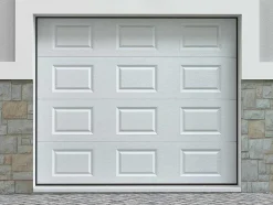 Sectionale Garagedeur Met Witte Cassette En Somfy Motor - Caopas