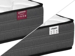 Set 140 X 200 Cm Bedbodem + Matras Met Pocketveren - Ambracie Van Ysmee