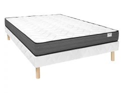 Set 160 X 200 Cm Bedbodem + Matras Met Pocketveren - Ambracie Van Ysmee