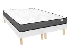 Set 180 X 200 Cm Bedbodem + Matras Met Pocketveren - Ambracie Van Ysmee
