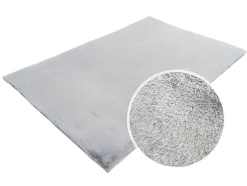 Set Blauwe Slaapbank Mishan En Grijs Tapijt Bunny