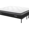 Set Lattenbodem + Matras 1118 Pocketveren Met Ventilatieband Airplay Van Dreamea Play Dikte 24 Cm - 180 X 200 Cm