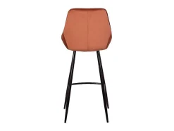 Set Van 2 Barkrukken - Fluweel - Terracotta - Masurie