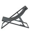 Set Van 2 Chileense Ligstoelen Van Aluminium - Antraciet - Anilio Van Mylia