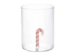 Set Van 4 Glazen Met Kerstmotieven - O7,5 X H9,5 Cm - Scopa