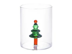Set Van 4 Glazen Met Kerstmotieven - O7,5 X H9,5 Cm - Scopa
