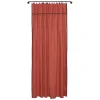 Set Van 2 Gordijnen Van Katoen En Linnen - 140 X 280 Cm - Terracotta - Borina