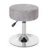 Set Van 2 Krukken Mcw-C22, Imitatie Suede, Vintage Grijs