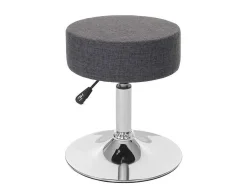 Set Van 2 Krukken Mcw-C22, Textiel, Grijs