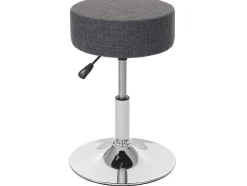 Set Van 2 Krukken Mcw-C22, Textiel, Grijs