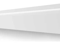 Set Van 3 Plinten Van Polystyreen L290 X H12 Cm Wit - Ateno