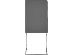 Set Van 4 Stoelen Lirica - Grijs Kunstleer