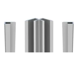 Set Van Twee Douchewandpanelen Inclusief Profielen - 2X L90Cm X H210 Cm