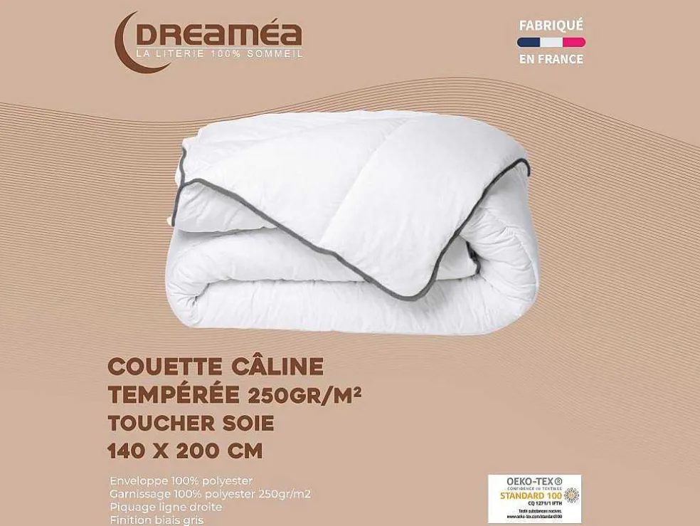 Set Zijdezacht Dekbed 140 X 200 Cm + 1 Hoofdkussens 60 X 60 Cm - Wit - Biesya