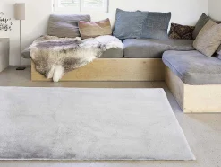 Shaggytapijt Met Bonteffect Bunny - 100% Polyester - 150 X 200 Cm - Grijs