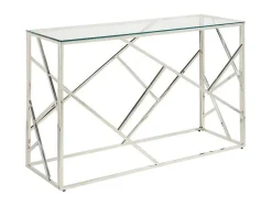 Sidetable Athena - Gehard Glas En Staal - Chroomkleurig - Van Pascal Morabito