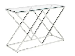 Sidetable Charlotte - Gehard Glas En Staal - Chroomkleurig - Van Pascal Morabito