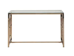 Sidetable Clotilde - Gehard Glas En Staal - Koperkleurig - Van Pascal Morabito