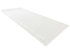 Sisal Tapijt, Loper Timo 5979 Buitenshuis Kader Wit 70X200 Cm