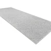 Sisal Tapijt, Loper Timo 6272 Buitenshuis Grijskleuring 80X250 Cm