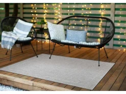 Sisal Tapijt Timo 5979 Buitenshuis Kader Grijskleuring 180X270 Cm