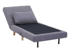 Slaapfauteuil Strevi - Stof - Grijs