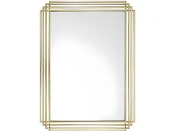 Spiegel In Art-Decostijl Samba - B80 X H110 Cm - Goudkleurig