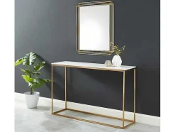 Spiegel In Art-Decostijl Samba - B80 X H110 Cm - Goudkleurig