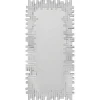Spiegel Lola 120 X 2 X 57 Cm - Roestvrij Staal En Mdf - Zilverkleurig