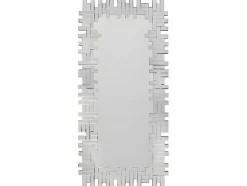 Spiegel Lola 120 X 2 X 57 Cm - Roestvrij Staal En Mdf - Zilverkleurig