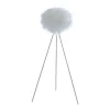 Staande Lamp Met Driepoot En Veren Nuage - 54 X 54 X 150 Cm - Wit