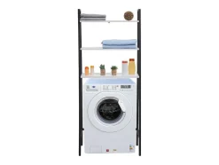 Staande Plank Mcw-K82, Marmer Look Wit