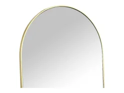 Staande Spiegel Met Boog Van Metaal - L50 X H170 Cm - Goudkleurig - Mailen