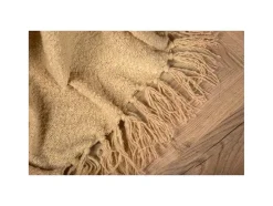 Stanly Plaid 170X130Cm Beige.