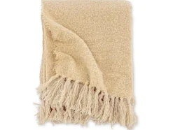 Stanly Plaid 170X130Cm Beige.