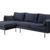 Sunny Bank 2 Personen Met Chaise Longue, Naar Links Gericht Donkerblauw.