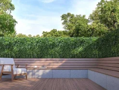 Synthetische Groene Begroeide Muur - Pakket Van 3M - Matcha