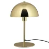 Tafellamp Met Champignonvorm En Vintage-Look Met Messingeffect - D 20 Cm X H 30 Cm - Goudkleurig - Ontario