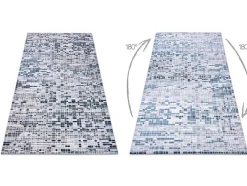 Tapijt Acryl Dizayn 124 Blauw 160X230 Cm