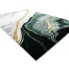Tapijt Emerald Exclusief 1017 Glamour, Stijlvol Marmer Fles Groen / Go 140X190 Cm