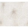 Tapijt Met Afwerking In Goudkleurig Lurex Livno - 120 X 170 Cm - Beige